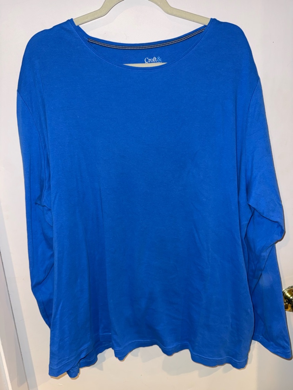 croft & barrow Bright Blue Classic Tee